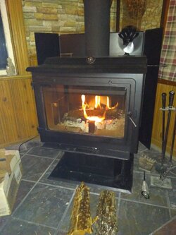 Can a wood stove be oversized for a space?