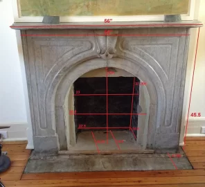 Advice on reframing mantle to accommodate vent for DV stove