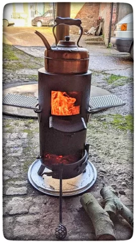 Bespoke stove for my railway trolley...