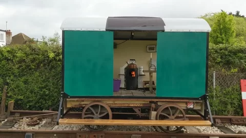 Bespoke stove for my railway trolley...