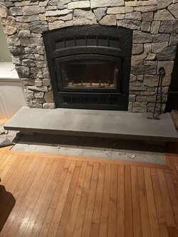 New Fireplace Install - Hearthstone WFP75