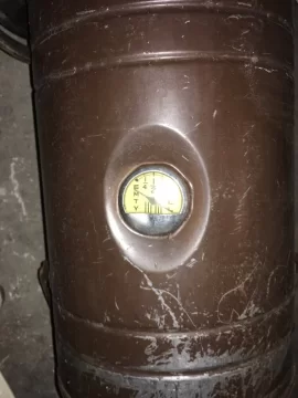 [Hearth.com] Non-wood vintage oil camp space heater!