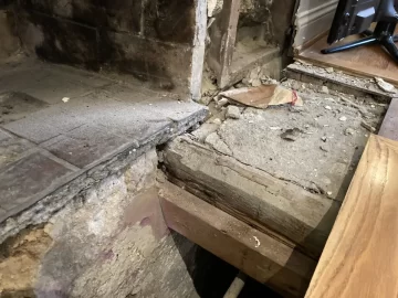 help with rebuilding hearth