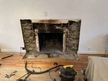 help with rebuilding hearth