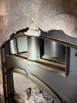 [Hearth.com] Regency FP90 Draft from Blower Area