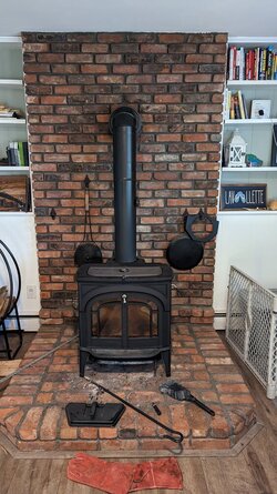 Adding length to 6" chimney