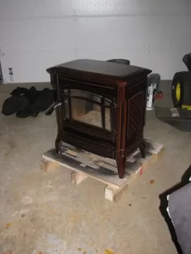 [Hearth.com] Large poplar down and about to install new stove - pics