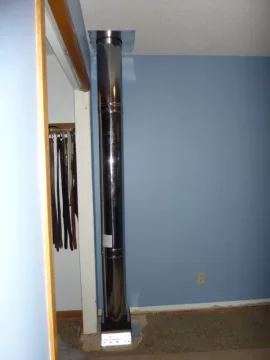 [Hearth.com] New Installation - Insulated pipe too hot?