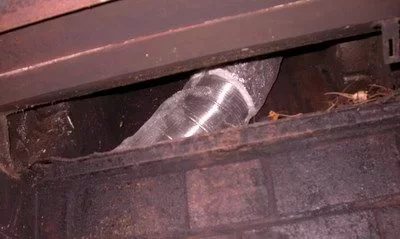 [Hearth.com] Grrr...can't get liner through the damper.  How do I make it work without destroying the throat fram