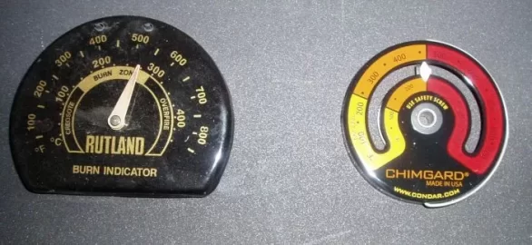 [Hearth.com] With Both Thermometers In Place