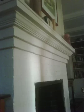 [Hearth.com] Non factory heat shield for mantel
