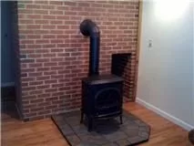 [Hearth.com] Old # 3 Jotul On pad and ready to go