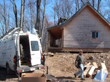 [Hearth.com] How Far Above The Roof - Chimney?