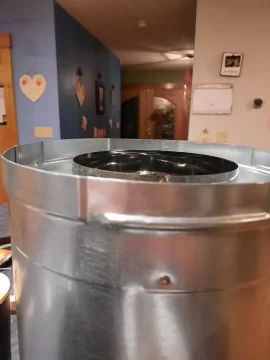 [Hearth.com] Dvl double wall stove pipe to Duraplus chimney pipe
