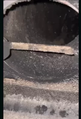 [Hearth.com] Creosote burning inside burn chamber