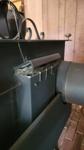 Question about Old Earth Stove Air  Intake