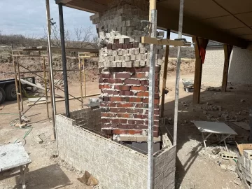 Masonry Outdoor Fireplace Question