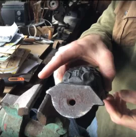 Bolt problem on antique wood stove