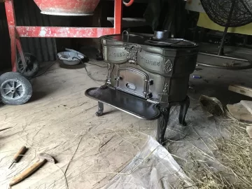 Bolt problem on antique wood stove