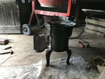 Bolt problem on antique wood stove