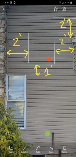 Clearances confusion for a pellet venting
