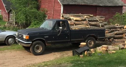 The wood hauler lives again!