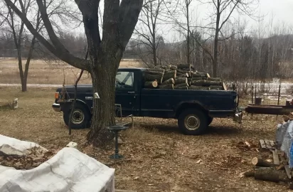 The wood hauler lives again!