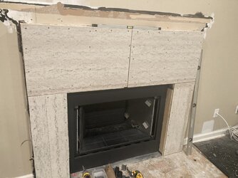 Framing for stacked stone