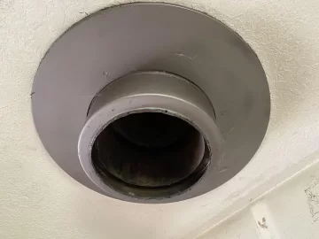 Connect B vent stove to class A chimney