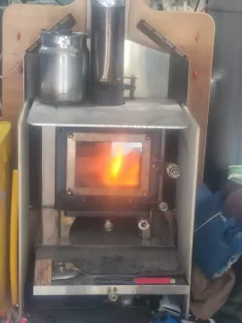 Summer cooking stove