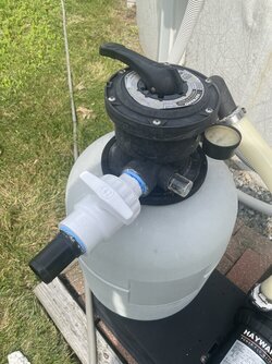 Haywood Pool Filter Handle very hard to move and backwash port leaking. Is it junk?