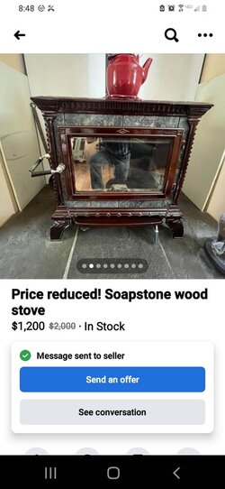 Found stove on Marketplace wondering if it is a good deal.  New to woodturning.