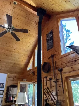 [Hearth.com] Chimney sweep says "chimney section slightly disconnected from coupler"