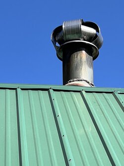 Chimney sweep says "chimney section slightly disconnected from coupler"