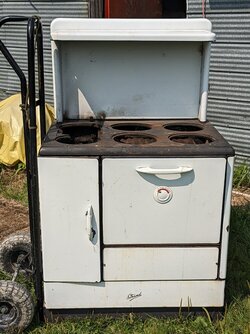 New here. Guelph stove company coal burning Cook stove