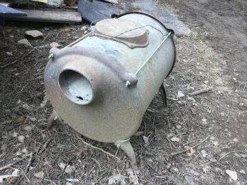 Elm wood stove - unrestored