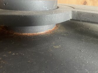 Pulling the top on a T5-fixing rust