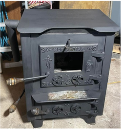 Hearth mate wood/coal stove install