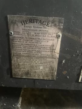 [Hearth.com] Heritage 24 flue collar