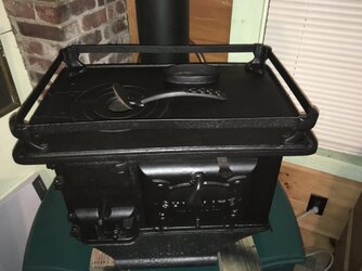Ideas on correct paint for maritime cook stove
