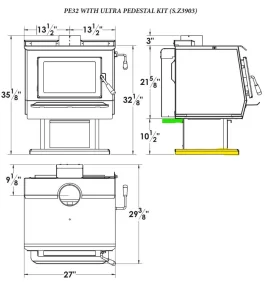 Princess Ultra Pedestal Dimension Question