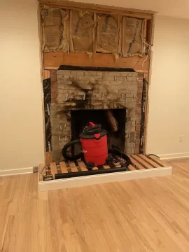 Swapping osburn 1700 insert for 3500. Need hearth ideas/help.