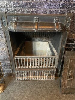 Late 1800s "Buckeye" Fireplace" - Ash pan, parts, and history?