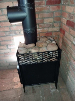 Wood-Fired Sauna Stove-Pipe Damper?