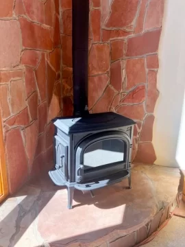 Jotul F500 v3 Surface Temp