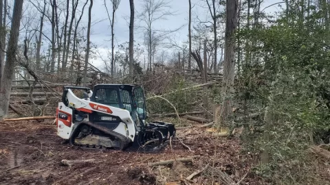 Trailer for 60 hp tractor