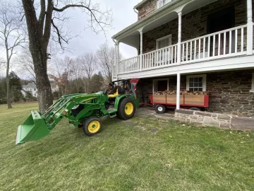 Trailer for 60 hp tractor