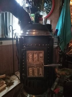 Question about Thelin Thompson Gnome  older wood stove