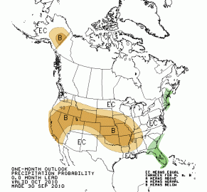[Hearth.com] October 2010 Weather pridictions from the CPC.