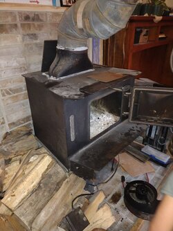 Mystery wood stove